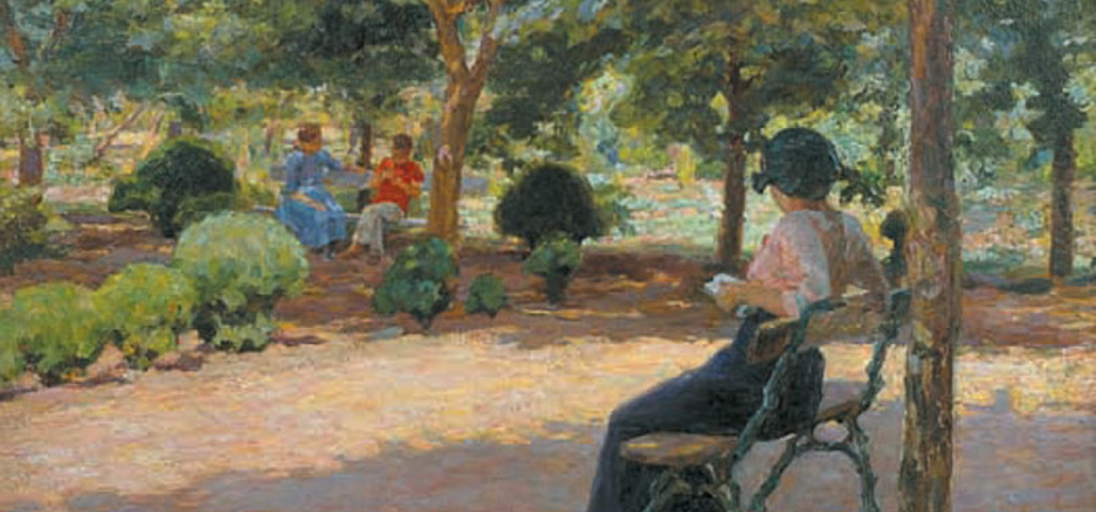 Картина 'Сонячний день' написана Киріаком Костянтиновичем Костанді